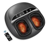 Renpho masajeador de pies shiatsu premium eléctrico portátil negro con mando a distancia