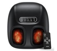 RENPHO Masajeador Pies Shiatsu in Calor, Amasado, Rodamiento, Masajeador Electrico de Pies 2026, 3 modos of Amasado and 3 de Compresión de Aire, Regalo para Mujeres and Hombres, Negro