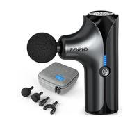 RENPHO MINI - MASSAGE GUN - 4 HEADS - 5 SPEEDS - BLACK