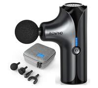 Renpho Mini Pistola de Masaje Negro