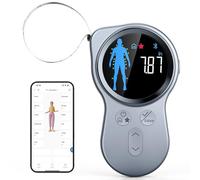 RENPHO Smart Body Tape Measure+, cinta métrica inteligente corporal, cinta métrica mejorada para pérdida de peso, ganancia muscular, fisicoculturismo, cinta digital inteligente en pulgadas y cm