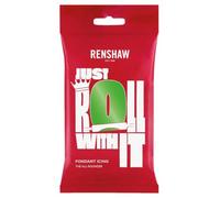 Renshaw Fondant, Fondant para Extender, Lincoln Green, 1 kg | Fondant para Extender, Listo para Extender, Ideal para Cubrir y Decorar Tartas, Cupcakes y Galletas