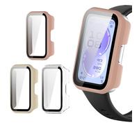 RenSheng 3 Piezas Funda Protectora Integral de 360° Compatible con Huawei Band 11 Funda