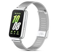 RenSheng Correa Compatible con Samsung Galaxy Fit 3,Pulsera Acero Inoxidable Metal Replacement Band para Samsung Galaxy Fit 3