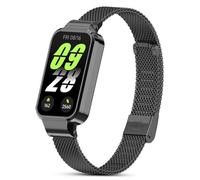 RenSheng Correa Redmi Smart Band 3, Correa Metálica Compatible con Xiaomi Smart Band 9 Active Correa de Repuesto