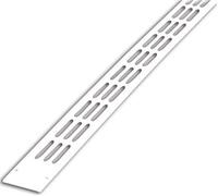 Renson s.a. - Rejilla de ventilación de aluminio plana renson-478/2 - Acabado: color blanco -