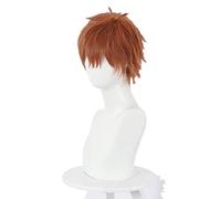 Rent A Girlfriend Kinoshita Kazuya Brown Short Cosplay Heat Resistant Synthetic Hair Carnival Halloween Party + Wig Cap