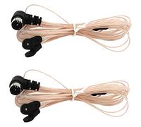 Renta 2X Antena de Transmisión FM Dipolo de 75 Ohmios Antena T Interior Antena Conector Tipo F Antena Transmisora