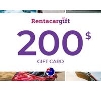 RentacarGift Gift Card 200 AUD Key - AUSTRALIA