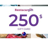 RentacarGift Gift Card 250 AUD Key - AUSTRALIA
