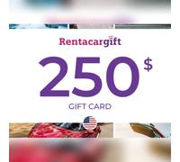 RentacarGift Gift Card 250 USD Key - UNITED STATES