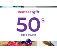 RentacarGift Gift Card 50 AUD Key - AUSTRALIA