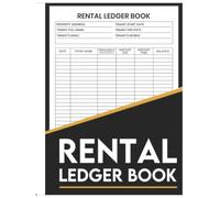 Rental Ledger Log Book: Payment Record Book for Landlords, Tenants, Lodgers, Rental Income and Expense Tracker - 8.5” x 11” 100+ Pages
