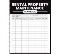 Rental Property Maintenance Log Book: Repair Logs, Tenant Requests, Work Records, Material Details, and Expense Tracking for Managed Units