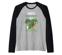 Rente Endlich Genug Zeit Für Die Wichtigen Dinge Rente Camiseta Manga Raglan