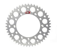 Renthal 154U-520-49GRSI Corona, Ultraligera Estriada, 49T, Plata