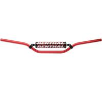 Envío gratis manillar renthal motocross carmichel rojo con protector negro
