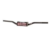 Manillar Renthal Fatbar Mcgrath negro con protector negro 821-01-BK