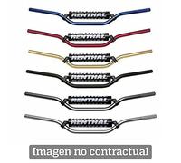 RENTHAL - 8776405/54 : Manillar motocross high Button titanium with black pad 764-01-TT-01-185