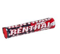 RENTHAL Cojín Manillar Supercross Redondo 240mm BAR Pad De Protección Rojo/Azul