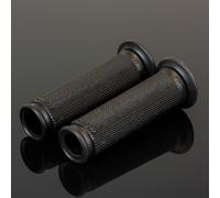 Renthal Compuesto Doble Extra Firme Road Puños Negros - Completo Diamante 32mm
