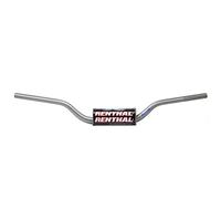 Renthal Manillar de motocicleta Fatbar Titanium Street Naked de 28 mm