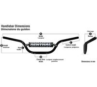 RENTHAL Manillar Twinwall 997 RC/Honda CRF/Kawasaki KX-KXF