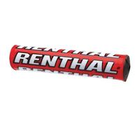 Renthal P225 - Almohadilla para Manillar de Bicicleta (205 mm), Color Rojo