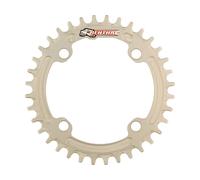 Renthal Plato 1XR, 4-Arm, Agujero 104 mm amarillo 38 dientes