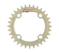 Renthal Plato 1XR, 4-Arm, Agujero 94 mm amarillo 34 dientes