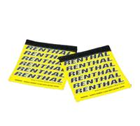 RENTHAL Protector de agarre Puños limpios - Amarillo/Negro, negro