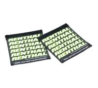 RENTHAL Protector de agarre Puños limpios - Negro/Verde/Blanco, blanco