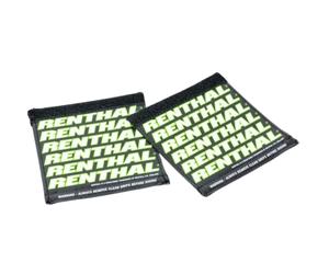 RENTHAL Protector de agarre Puños limpios - Negro/Verde/Blanco, blanco