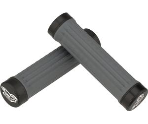 Renthal Puños de manillar Lock On Traction gris medio