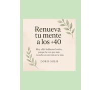 Renueva tu mente a los +40: Hoy elijo hablarme bonito, porque la voz que mas escucho en mi vida es la mia.