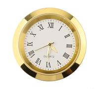 Renueva tu reloj con inserto de cuarzo de 36 mm con números arábigos dorados (A)