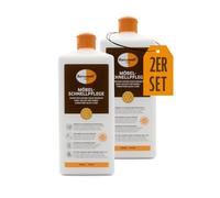 Renuwell - Set de Cuidado rápido para Muebles (2 Unidades de 1 litro, Cera de Abeja)