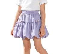 renvena Niña Falda Fiesta Yk Short Moda Niñas Corta para Deportiva Faldas Púrpura 13-14 años