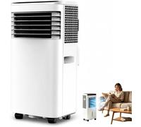 RENWEIWEI Aire Acondicionado Portátil, Unidad de Aire 3 en 1 con Modo Enfriar, Ventilador y Deshumidificador, Manguera de Escape Incluida, AC Portátil Compacto para Dormi