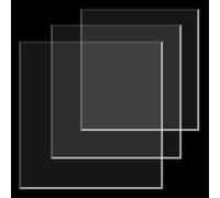 RENXTAO Placas Acrílicas 59 x 105 cm con Película Protectora Planchas de Plástico Resistente a Rayos UV para DIY, Fotograma, Pintadas, Peceras, Acuarios, Exhibición de Proyectos, 3mm