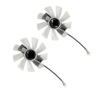 RENXUOZ 2 Ventiladores 4PIN GAA8B2U para Sapphire para Radeon R9 380 380X para Ventilador para Tarjeta gráfica Nitro(LED 2 Fan)