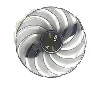 RENXUOZ 3 Ventiladores 6PIN 95MM FDC10U12D9-C DC 12V 0.45A RX 6900XT GPU Ventilador para Sapphire para Nitro + para AMD para Tarjeta gráfica Radeon 6900 XT SE(Brown)