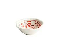 RENYUEH Cuenco de Ensalada de Frutas Salsa para mojar Salsa de Soja Vinagre Plato de condimento Plato japonés de cerámica casero Cuenco de Postre Cuenco de arroz Cuenco de Helado Cuenco de Ramen