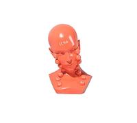 RENYUEH Estatuas Estatuas Escritorio Estatua Adorno Personaje Avatar Escultura Adorno Arte de Fibra de Vidrio Decoración del hogar Decoración Feliz o Infeliz Adornos Decorativos