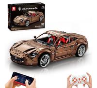 Reobrix Juego de bloques de construcción de coche deportivo para adultos, vehículo teledirigido 1:8, juguete de coche de carreras para niños, 11009 regalos creativos para niños y niñas a partir de 14