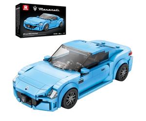 Reobrix Juego de bloques de construcción de supercoches deportivos, modelo de coche coleccionable clásico para adolescentes a partir de 14 años, kit de juguete de mini coches deportivos para adultos