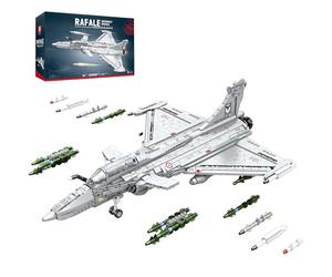 Reobrix Juego de construcción de aviones de caza, kit modelo de avión militar para adultos, modelo de juguete de avión de caza técnico, 33035 regalo coleccionable para niños y niñas a partir de 14+
