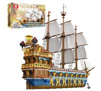 Reobrix Juego de construcción de barco pirata 66011