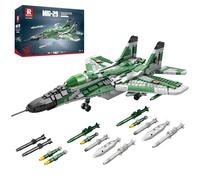 Reobrix - Juego de construcción MIG-29 modelo 33024, avión militar técnico coleccionable, juguetes de regalo para los fanáticos de la aviación, niños y niñas de 14 años