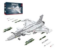 Reobrix - Kit de construcción de aviones de caza, modelo militar para adultos, modelo técnico de avión de caza, 33035, regalo de colección para niños y niñas de 14 años y más